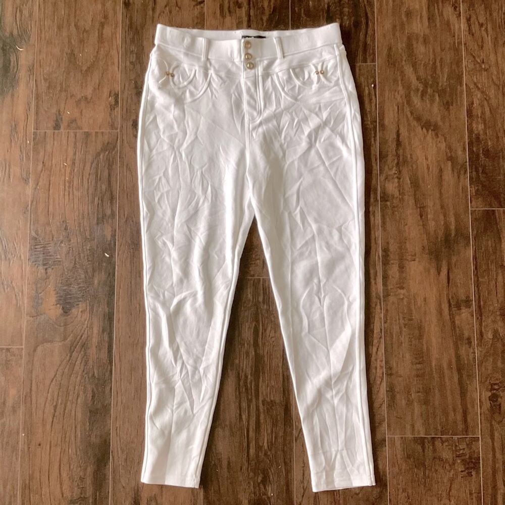White Dress Skinny Pants